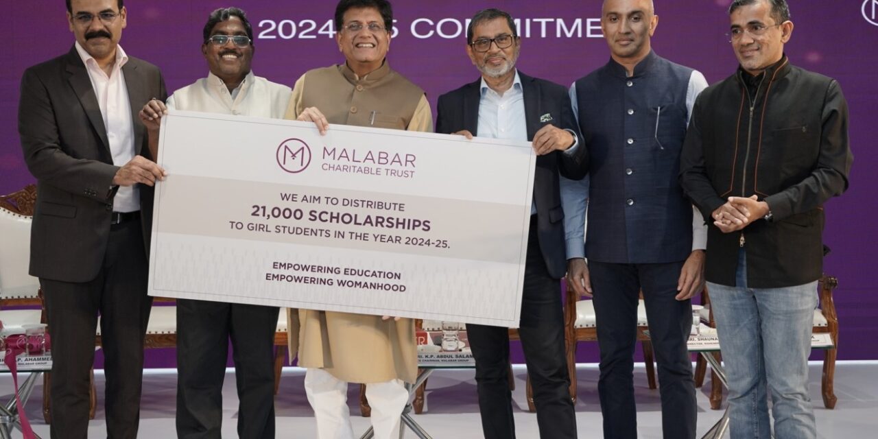 Malabar Group Announces Scholarships for Over 21,000 Girl Students, Reinforces its Vision for Women Empowerment