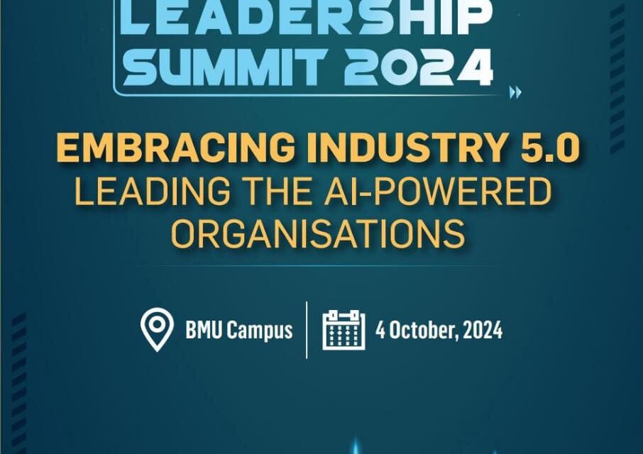 BML Munjal University Hosts 5th Leadership Summit Focused on Industry 5.0 and AI-Driven Innovations