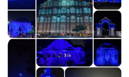 Iconic Monuments in India Turned Blue on October 4, in Support of Smile Train’s Guinness World Records™ Attempt for World Smile Day