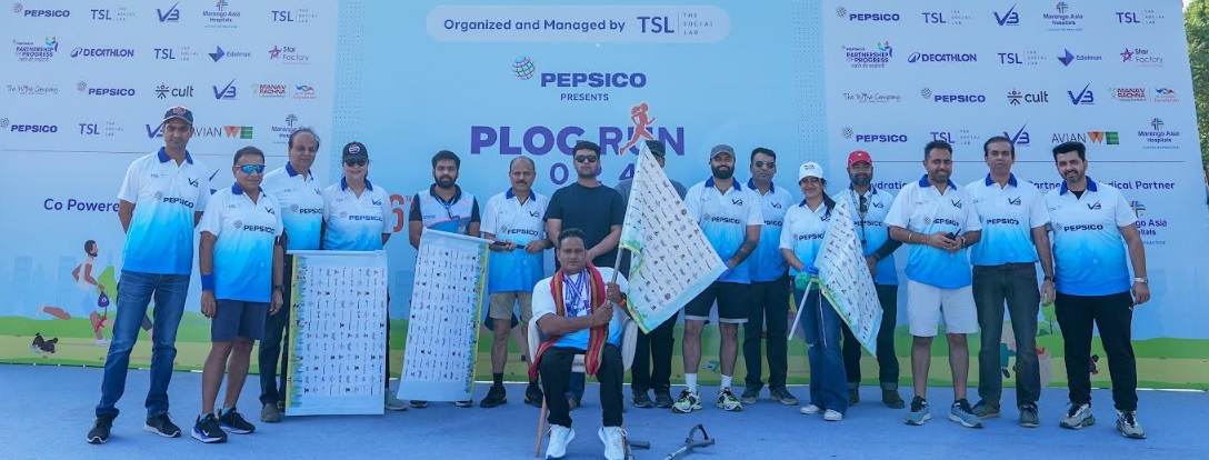 PepsiCo India and The Social Lab Organize the Sixth Annual Plog Run in Gurugram, Marking Swachh Bharat Diwas