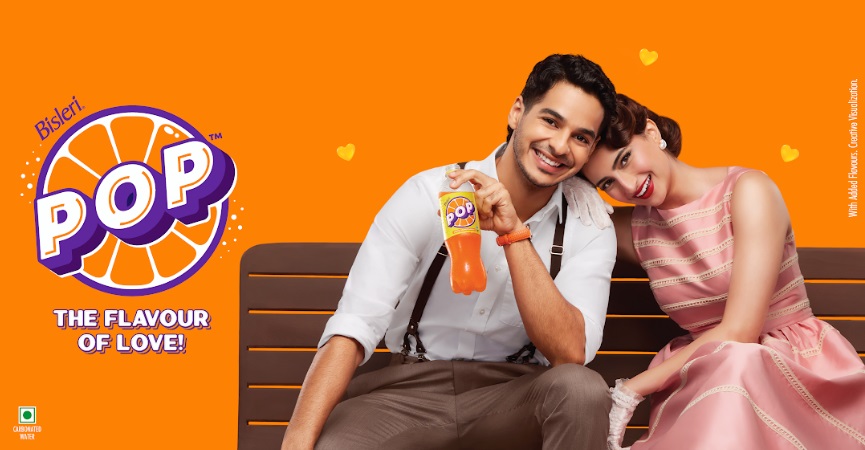 Bisleri POP Unveils #FlavourOfLove Campaign with Ishaan Khatter & Palak Tiwari