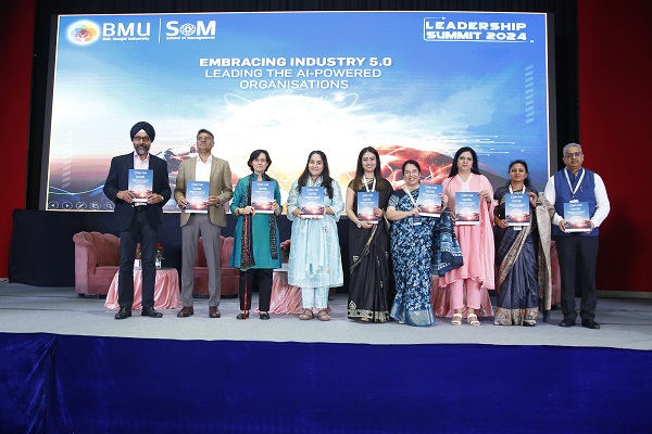 BML Munjal University’s 5th Leadership Summit Navigates the AI Revolution in Industry 5.0