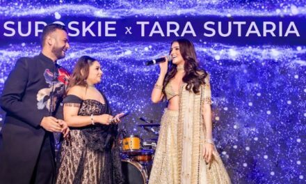 Tara Sutaria Joins Suroskie’s Glamorous Sufi Night as the Brand Ambassador for Hair Care Range