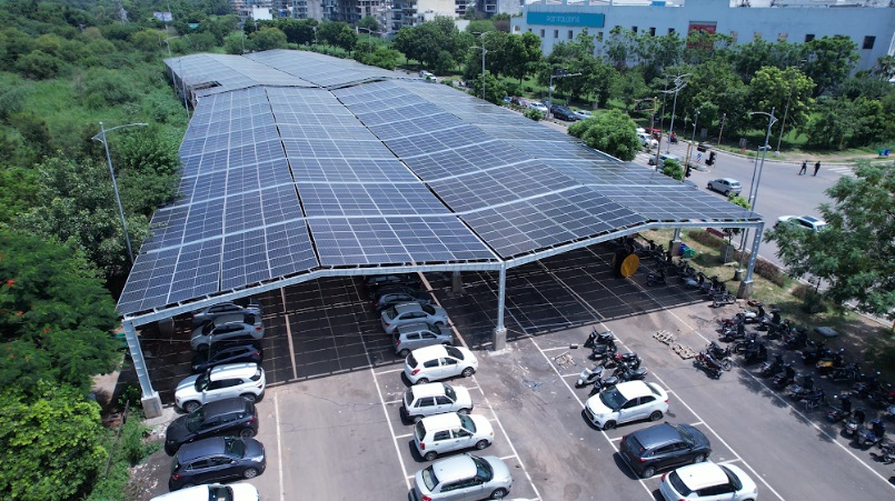 Solidus Techno Power Completes 1MWp Rooftop Solar Plant at I.T. Park, Chandigarh