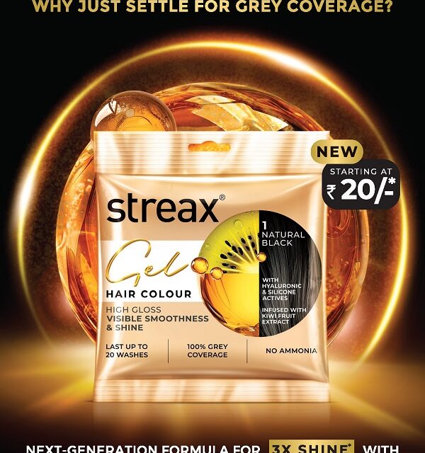 Streax Elevates Hair Colouring with New Gel Hair Colour: A High-Performance Experience for Brilliant Grey Coverage and Unprecedented Shine