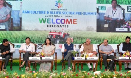 ‘Rising Rajasthan’ Agriculture Pre-Summit: Investment MoUs worth INR 19500 Crore Signed in Agriculture and Allied Sectors