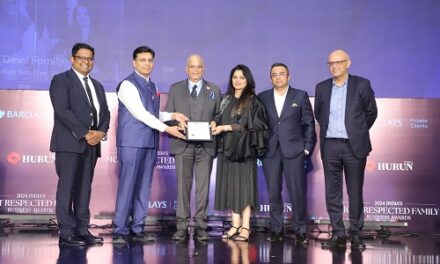 Wagh Bakri Tea Group Honoured with “Generational Legacy Award” by Hurun, India