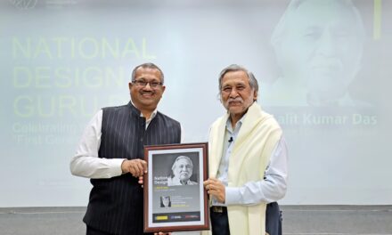 World University of Design Honors Prof. Lalit Kumar Das with the 2024 “Design Guru” Award