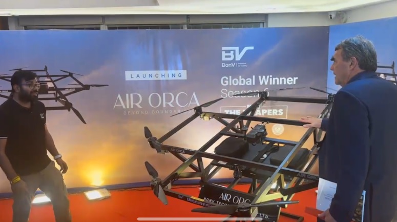 US Venture Capitalist Tim Draper Launches BonV Aero’s Air Orca, India’s First Fully Autonomous Logistics Drone