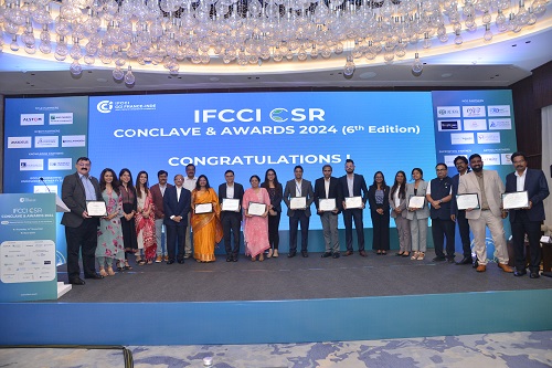 IFCCI Recognizes Impactful CSR Projects by Indo-French Companies at the 6th Annual CSR Conclave & Awards