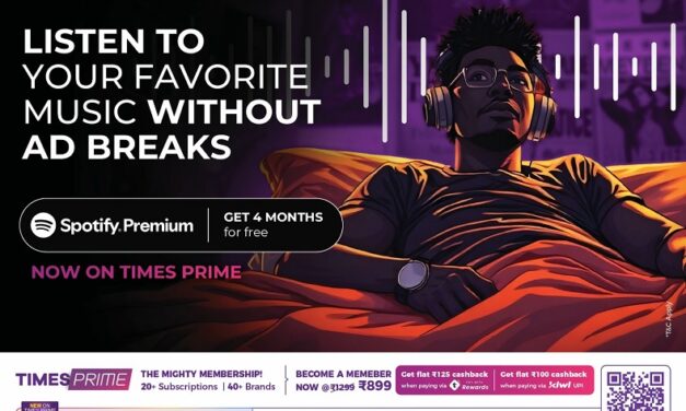 Times Prime Partners with Spotify to Offer Exclusive 4-Month Free Premium Membership for Members