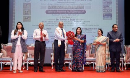 Dr. D. Y. Patil Vidyapeeth, Pimpri, Pune Centre Welcomes Next Generation of Healthcare Heroes at Deeksharambh Induction Ceremony