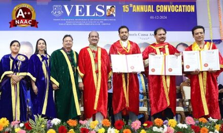 Vels Institute of Science Technology and Advanced Studies (VISTAS) Celebrates Academic Excellence and Honors Actor S.J.Suryah and Coach Pullela Gopichand