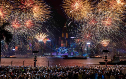 Ring in 2025 with a Dazzling and Colourful Fireworks Display at Hong Kong’s Victoria Harbour