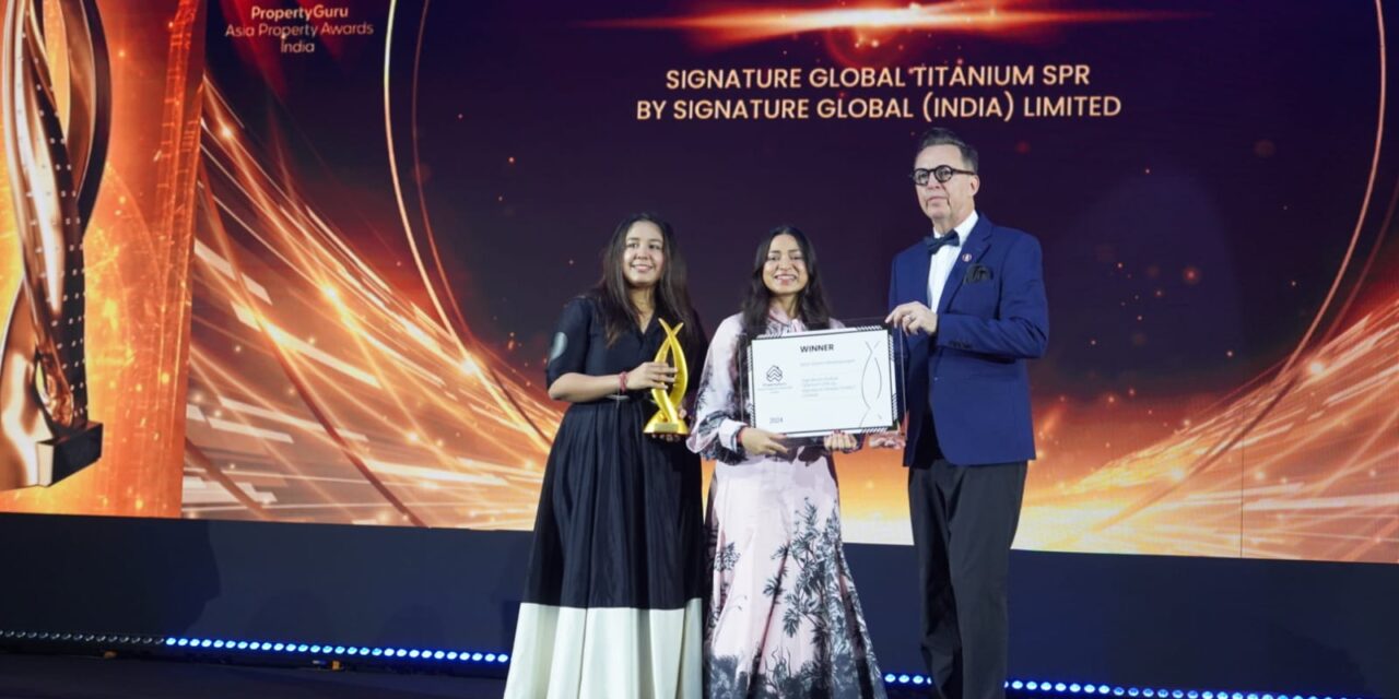 Signature Global Shines at Property Guru Asia Property Awards, Wins Top Honors for Excellence in Real Estate