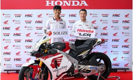 SOLIZE Signs a FY2025 MotoGP™ Sponsorship Agreement with IDEMITSU Honda LCR