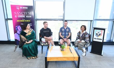 KK Modi University Hosts Transformational Wellness Session with Sanctum at its Durg Campus