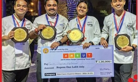 NIPS Wins National Culinary Title at Amrut AICTE Millet Recipe Competition