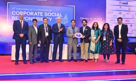 SMFG India Credit Wins the Prestigious Golden Peacock Award for Corporate Social Responsibility 2024