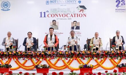 “India Will Be Restored As A Global Power”, Says Dharmendra Pradhan, Education Minister at SGT University’s 11th Convocation Ceremony