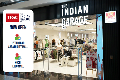 The Indian Garage Co. Expands National Presence with New Stores in Hyderabad and Kochi