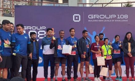 Group 108 Hosts Runathon “Group 108 10K Run”, Draws 800+ Runners Promoting Fitness and Community Spirit