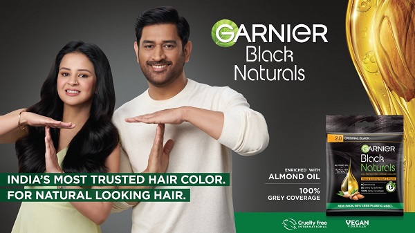 Garnier Black Naturals Teams up with MS Dhoni and Sakshi Singh Dhoni to Build the New Symbol of ‘T’rust