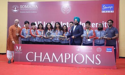 Somaiya Vidyavihar University Squash Teams Secure Double Victory at AIU All India Inter-University Championship