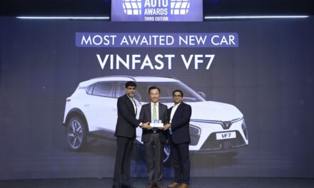 Vinfast VF 7 Electric SUV Honoured with ‘Most Awaited New Car’ Award in India