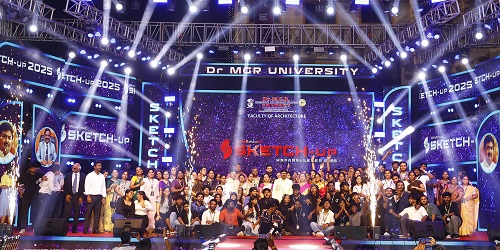 Dr. MGR Educational and Research University’s ‘Sketch Up Unparalleled’, a National Cultural Extravaganza on Art & Architecture was a Monumental Success