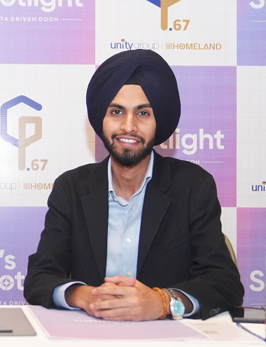 23-Year-Old Boy From Punjab Marks Entry to Revolutionise the DOOH Industry, Takes Over CP67 Screens