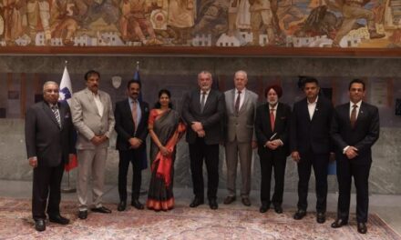 Hon’ble MP Dr. Ashok Kumar Mittal Highlights India’s Commitment to Global Cooperation and Anti-Terrorism During Slovenia Visit