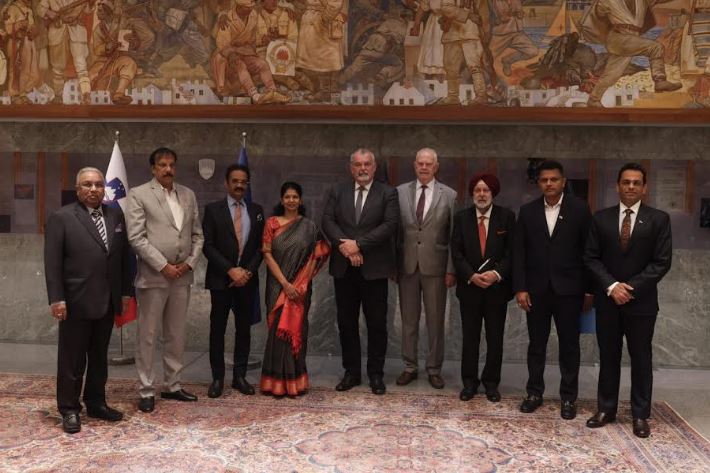 Hon’ble MP Dr. Ashok Kumar Mittal Highlights India’s Commitment to Global Cooperation and Anti-Terrorism During Slovenia Visit