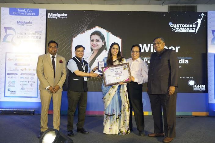 Dr. Payal Kanodia Honoured with ‘Custodian of Humanity Award 2025’ for Outstanding Contributions to Social Impact and Healthcare