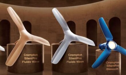 Crompton Celebrates World Interiors Day with its Sculpted Marvel – SilentPro Fluido Series