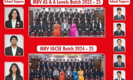 MRV Celebrates Academic Excellence