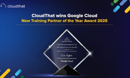 CloudThat Wins Google Cloud New Training Partner of the Year Award 2025