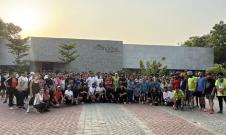 Club Aqua, AIPL DreamCity, Ludhiana Celebrates Father’s Day with a High-Energy Morning Run in Collaboration with Runners Brew Club