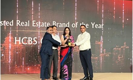 HCBS Developments Receives ‘Most Trusted Real Estate Brand of the Year’ at ET Now Realty Conclave & Awards-2025