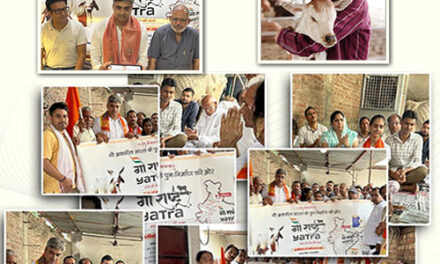 Gau Rashtra Yatra 2025: A 1000+ KM Journey to Unite India for Cows