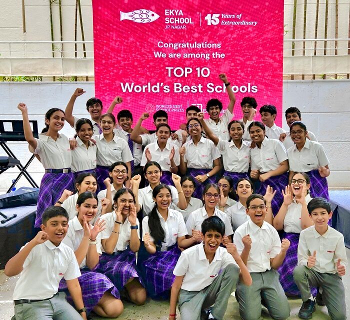 Ekya School JP Nagar Makes it to the Top 10 Most Innovative Schools in T4 Education World’s Best School Prizes 2025
