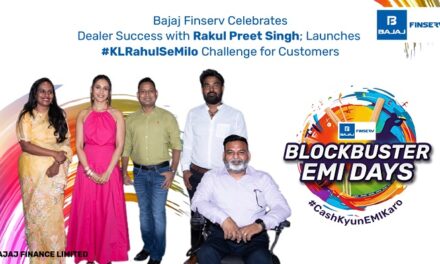 Bajaj Finserv Celebrates Dealer Success with Rakul Preet Singh