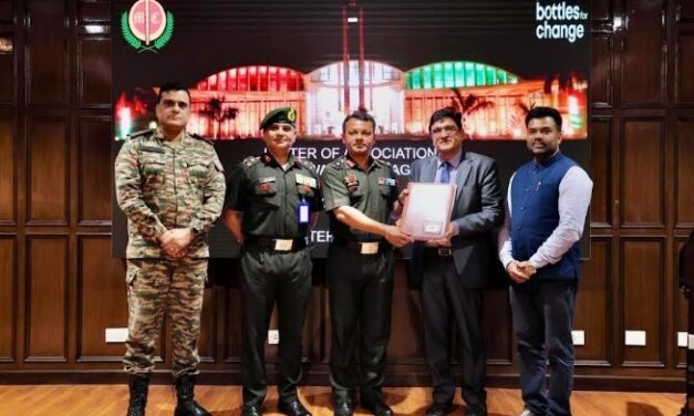 Bisleri International Signs Letter of Association with Indian Army’s Manekshaw Centre under its ‘Bottles For Change’ Program