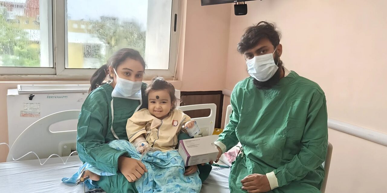 Baby Aasmika Undergoes Lifesaving Zolgensma Gene Therapy After Raising INR 8.41 Cr on Impact Guru with Support from 5.29 Lakh Donors