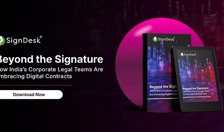 Digital Contract Readiness Lags Across Indian Enterprises: SignDesk Report Urges Immediate Action from Corporate Legal Teams