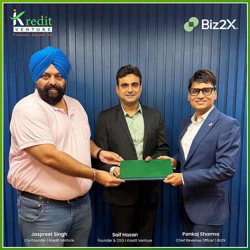 Biz2X to Power KreditVenture’s Digital Lending with its Next-Gen End-to-End AI-Enabled Platform