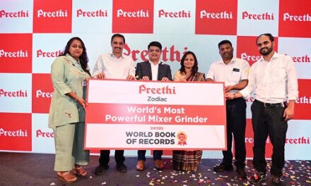 Preethi Zodiac Mixer Grinder Puts India on the World Map as the World’s Most Powerful Mixer Grinder