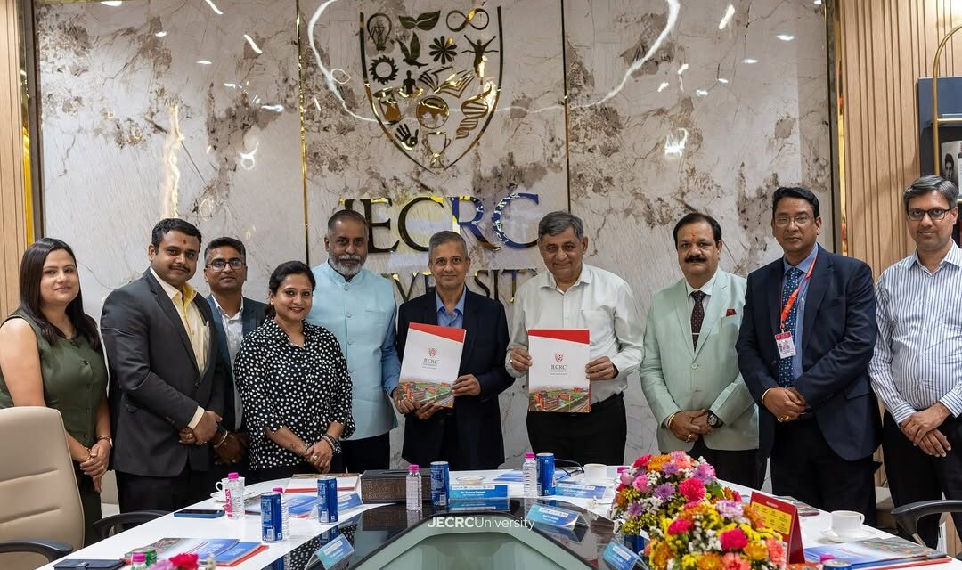 JECRC University Sets New Benchmark: 62% Students Awarded Scholarships, 74% Average Entry Score, and 35% Female Enrollment