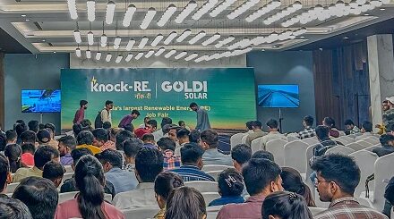 Goldi Solar Empowers Youth in Renewable Sector with India’s Largest Renewable Energy Job Fair – ‘Knock-RE 2025’