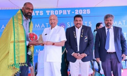 SIMATS Conducted Chennai Regional Level Sports Competitions for School Students